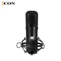 ICON M5 Large Diaphragm Condenser Microphone for Shouting, Singing, Hosting, Karaoke, Professional Recording, And Live Streaming Equipment