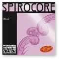S3233 Spirocore Отдельные струны C+G (До+Соль) для виолончели размером 4/4, Thomastik