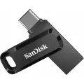SanDisk USB Drive 64GB Ultra Dual Drive Go, USB 3.1 - USB Type-C Black