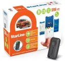 Автосигнализация StarLine S96 V2 GSM-GPS (Автозапуск, управление со смартфона, 2 метки, онлайн-мониторинг авто)