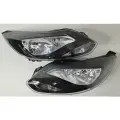 Комплект Фар форд фокус 3 FORD FOCUS 3 (2011-2015) 8 контактов черная левая + правая-hanmin