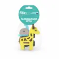 Мягкий конструктор ElBascoToys для малышей Зоопарк 09-021