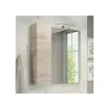 COMFORTY. Зеркало-шкаф Тромсе-80 дуб сонома