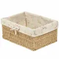 Корзина 32х23х15 см, прямоуг, плетен, беж, Y4-7677