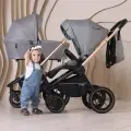 Коляска детская MOWBaby ZOOMPU (2в1) RA086 Gold Beige