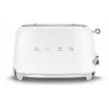 Тостер Smeg TSF01WHMEU, мощность 950 ватт, регулировка степени обжаривания, функция подогрева