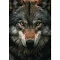 Алмазная мозаика Гранни Взгляд волка 70x100 Ag 3043