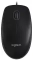 Мышь проводная оптическая универсальная Logitech Optical B100 (910-003357/910-006605), USB, цвет: черный