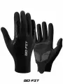 Перчатки спортивные GO FIT Active, для спорта, бега, велоперчатки, сенсорные, экипировка для велосипеда, размер S