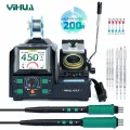 Паяльная станция YIHUA 982D SE C210+C245 2х3pcs tips с двумя паяльниками