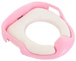 Накладка на унитаз детская, Pituso, мягкое сиденье, боковые ручки, цвет розовый