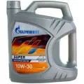 Минеральное моторное масло Газпромнефть Super 10W-30, 4 л, 1 шт.