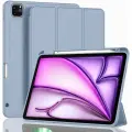 Чехол для планшета Apple iPad Air 13 M2 (2024), iPad Pro 12.9 (2022, 2021, 2020), держатель для стилуса, лавандовый