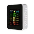WIFI-Home Smog-PM10 Meter Formaldehyde HCHO/TVOC/CO2 Монитор в реальном времени-Тестер анализа качества воздуха Газовый детектор-анализатор