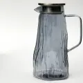 Кувшин Agness New York Times, для воды и сока, 1,8л, термостойкий, серый