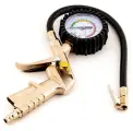 Пистолет для накачки шин с манометром (12 атм.) (ТОП авто)