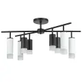 Lightstar LR7283748641 Люстра RULLO 8х50W GU10 черный/белый (571728+214437-4+214486-4+202431-8)