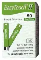Тест-полоски для анализатора крови EasyTouch на глюкозу, 50 штук