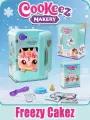 Интерактивные игрушки, Moose Cookeez Makery Freezy Cakez Fridge / Детский набор для холодильника своими руками, поставьте торт в холодильник и заморозьте его, вы найдете ароматную плюшевую игрушку