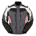 FURYGAN Мотокуртка APALACHES текстиль, цвет Черный/Серый/Красный, Размер 4XL
