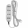 ООО Ливны-Электро Удлинитель Ливны-Электро У6-717 4-х местный, провод ПВС 2*1, белый L=10м У 762