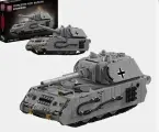 Конструктор Военная техника, Сверхтяжелый танк Маус, 66061,802 pcs
