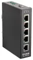Промышленный неуправляемый коммутатор D-Link DIS-100E-5W с 5 портами 10/100Base-TX