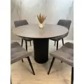 Стол кухонный Mesa design Ronda, керамогранит, круглый, 100х100х75 см металл