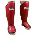 Защита голени Fairtex SP5 red M