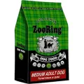 ZOORING MEDIUM ADULT DOG для взрослых собак средних пород с телятиной и рисом (10 кг)
