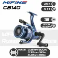 Катушка рыболовная с графитовой шпулей COBLLA CB140, 1 подшипник