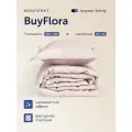 Комплект buyson family BuyFlora: покрывало 160х220 см + декоративная наволочка 45х45 см, Rose
