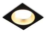 Встраиваемый светильник Ambrella GX Standard tech TN52340, GX53, кол-во ламп:1шт, Черный