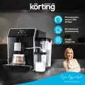 Кофемашина автоматическая Korting KACM 2004 Adagio, 2 бойлера, черный