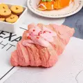 Таба сквиш круассан, антистресс игрушка мягкая булка