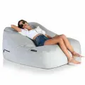 Шезлонг для бассейна Satellite Twin Sofa - Maldives Grey (оксфорд, светло-серый) - мягкая уличная мебель