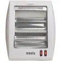 Инфракрасный обогреватель Oasis IS-8, 0.8 кВт, 14 м², ножки в комплекте, белый