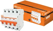 Авт. выкл. ВА47-29 4Р 63А 4,5кА х-ка D, TDM SQ0206-0195 (1 шт.)