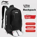 Li-Ning Backpack, Sports Bag, Training Bag, Large Capacity, for Men And Women, Travel, Student, Multifunctional Bag, Shoe Bag, Basketball Bag