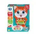 Игрушка Котик сказочник музыка Шаинского, 100+ стихов, песен и сказок, свет УМка HT1375-R (36)