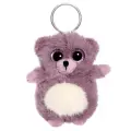 22 шт. Детский брелок «Мишка», мягкий, цвет сиреневый, 11 см