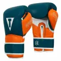 Перчатки боксерские TITLE BOXING GEL Freestyle Training Gloves, 16 унций, сине-оранжевые