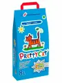PrettyCat наполнитель впитывающий для кошачьих туалетов Naturel с алоэ 4 кг (8 л) 621458