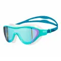 Очки-маска Arena THE ONE MASK MIRROR, зеркальные, бирюза