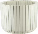 Кашпо IDEA Шато, керамика, пластик, 29л, белое