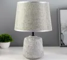 Настольная лампа Вурст Е14 40Вт серый 30х30х33см