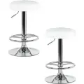 Набор 2 шт. Табурет барный DOBRIN BRUNO, LM-5008, белый