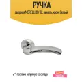 Ручка дверная MORELLI dIY 02, никель, хром, белый