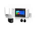Беспроводная GSM сигнализация для дома с датчиком движения и уличной камерой - Страж Сенсор-GSM и HDcom 9826-ASW5-8GS TUYA (W4648RU)