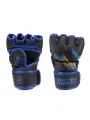Перчатки для мма Panther Energy ULTIMATUM для единоборств, анатомические, черно-синие, размер L